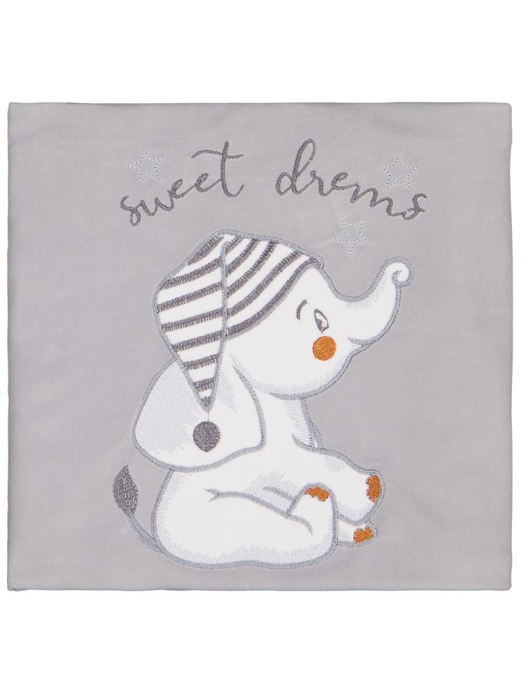 Minidamla Filli Nakış Battaniye - Gri