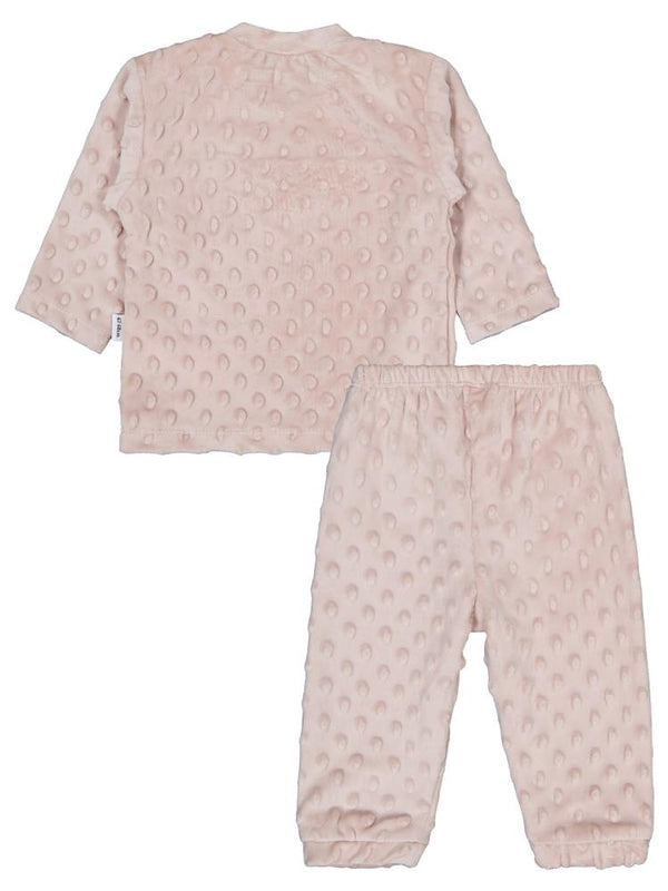 Minidamla Kız Ayı Tavşan Nakış 2Li 1-6 Ay Takım - Kahverengi