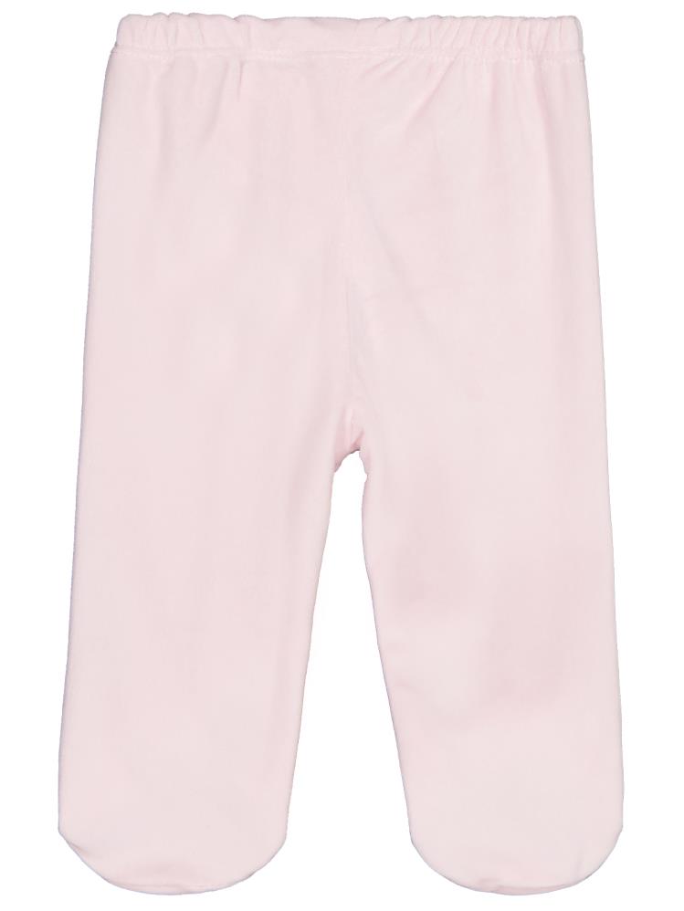 Civil Baby Düz Velboa Patikli 1-6 Ay Tek Alt Bebe - Pembe