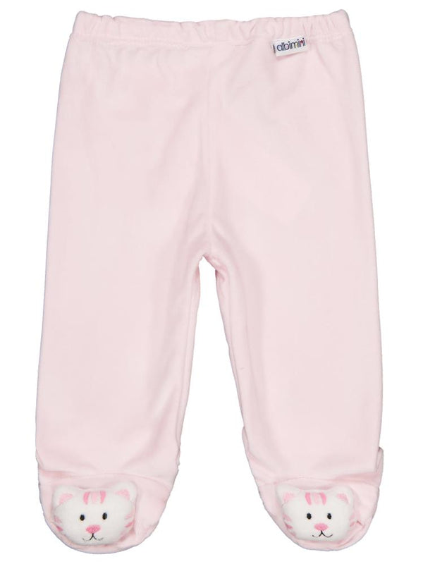 Civil Baby Düz Velboa Patikli 1-6 Ay Tek Alt Bebe - Pembe