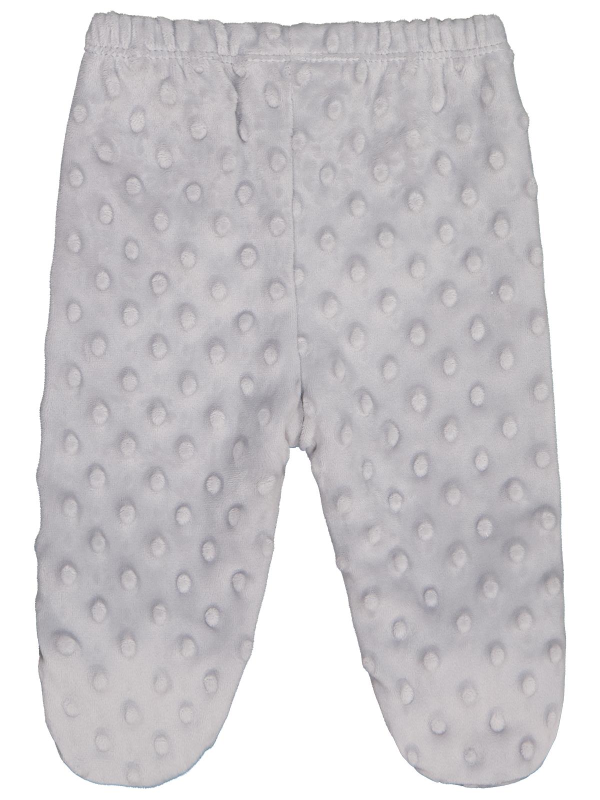 Minidamla Topçikli 1-6 Ay Tek Alt Bebe - Gri