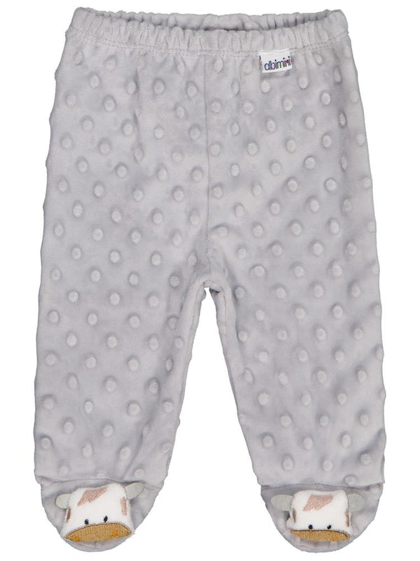 Civil Baby Topçikli 1-6 Ay Tek Alt Bebe - Gri