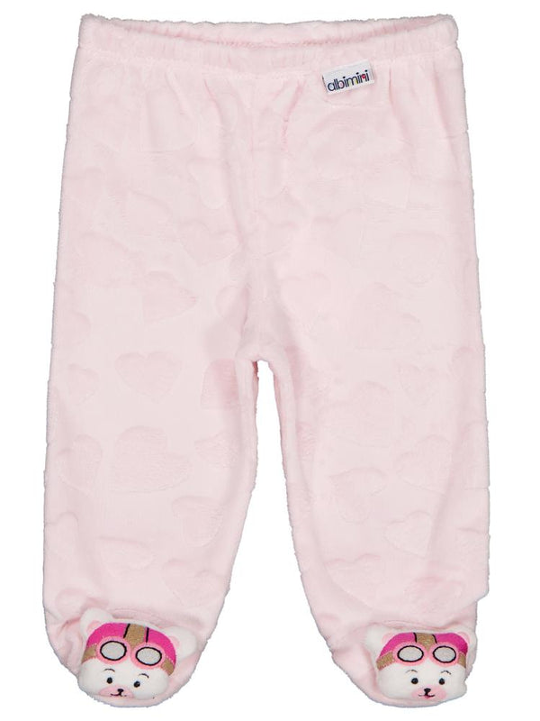 Civil Baby Büyük Kalp Desenli 1-6 Ay Tek Alt Bebe - Pembe