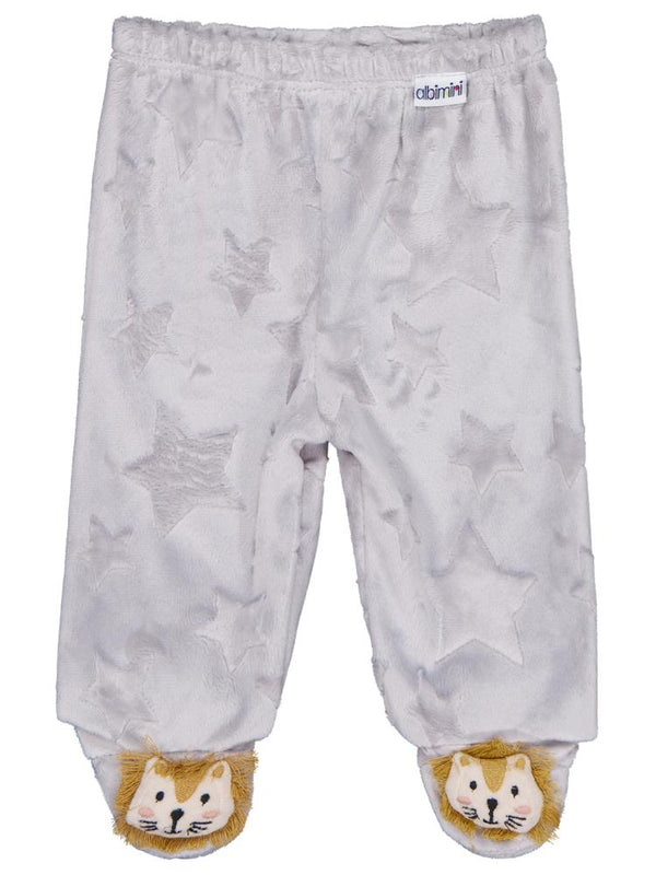 Civil Baby Yıldız  Desenli 1-6 Ay Tek Alt Bebe - Gri