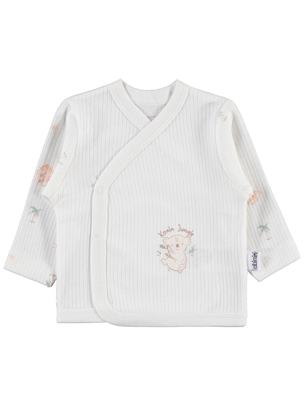 Minidamla Koala Desenli 5'li Zıbın Takımı - Pudra