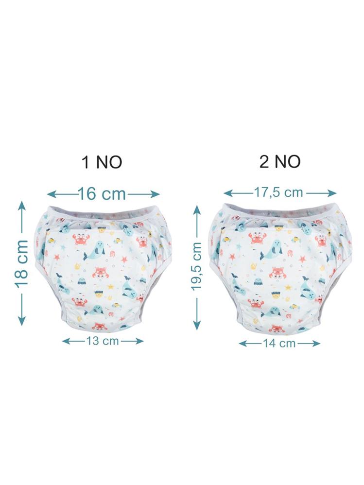 Sevi Bebe 4'lü Tek Kullanımlık Alıştırma Çamaşırı