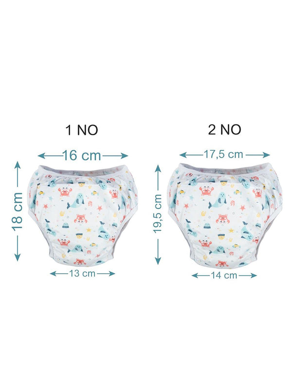 Sevi Bebe 4'lü Tek Kullanımlık Alıştırma Çamaşırı