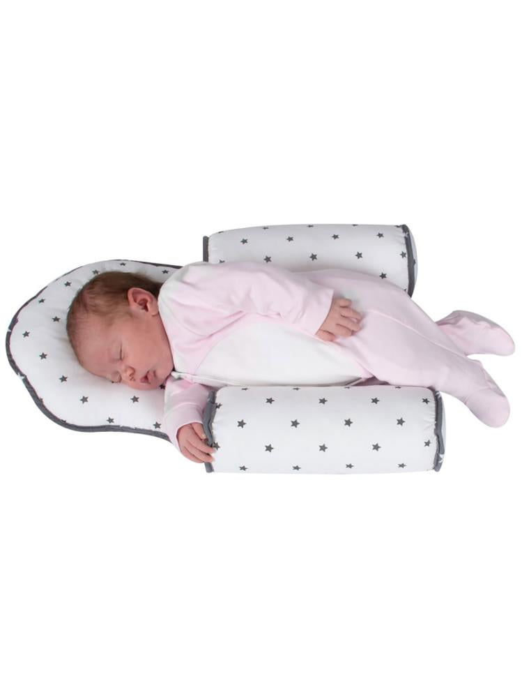 Sevi Bebe Kafa Şekillendirici Yastık & Yan Yatış Yastığı - Gri