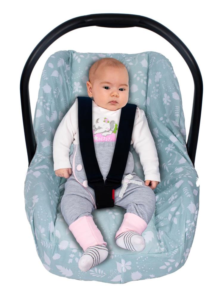 Sevi Bebe Bel Destekli Anakucağı Örtüsü - Gri