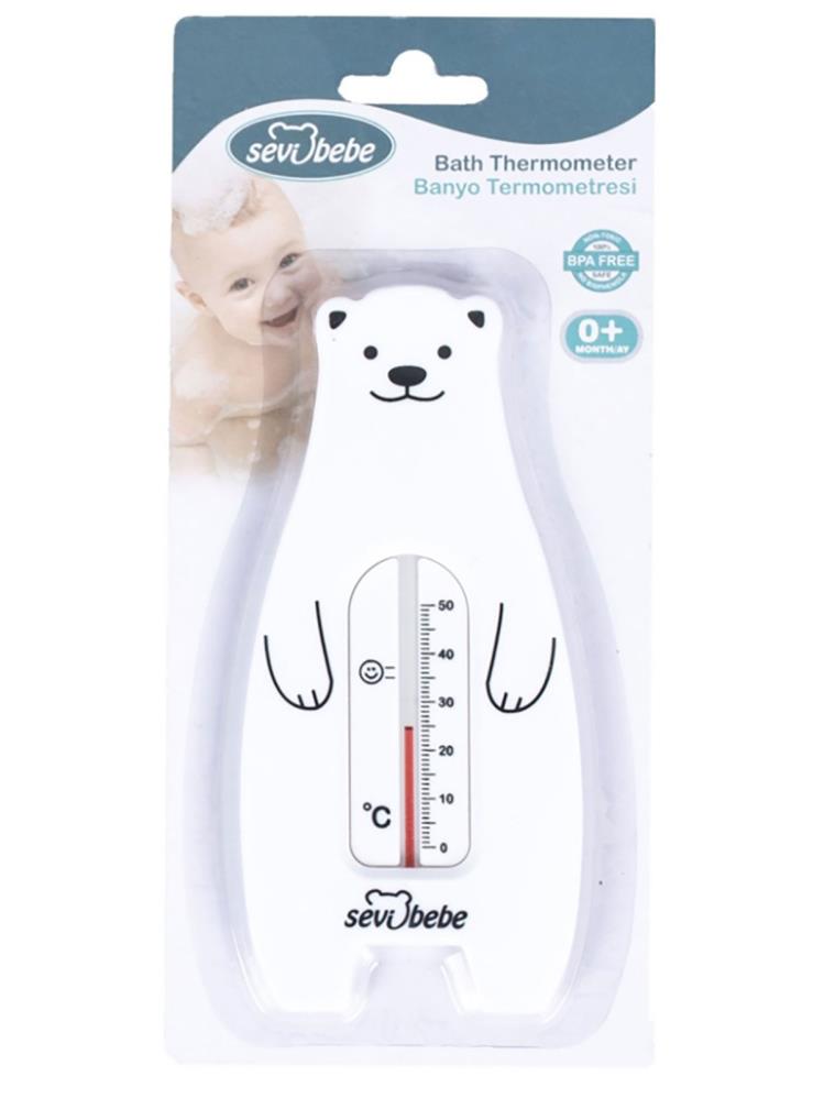 Sevi Bebe Banyo ve Oda Termometresi - Beyaz