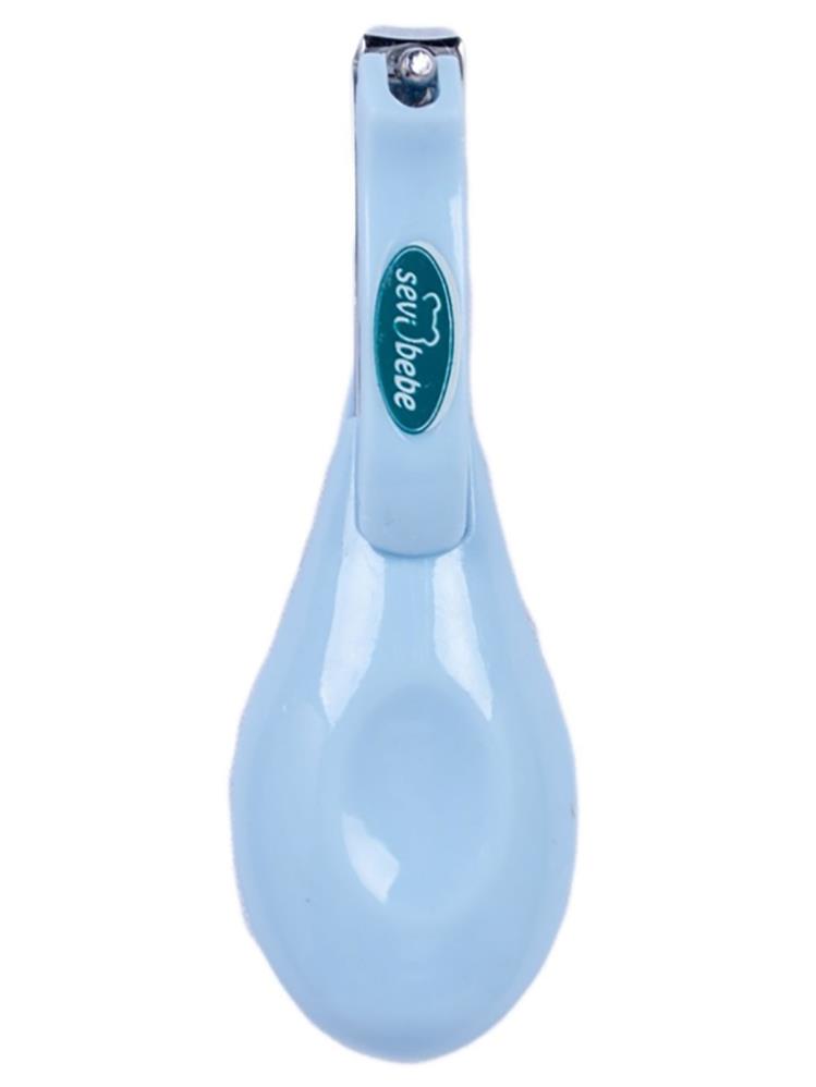 Sevi Bebe Kavramalı Tırnak Makası - Mavi