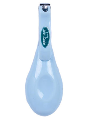 Sevi Bebe Kavramalı Tırnak Makası - Mavi