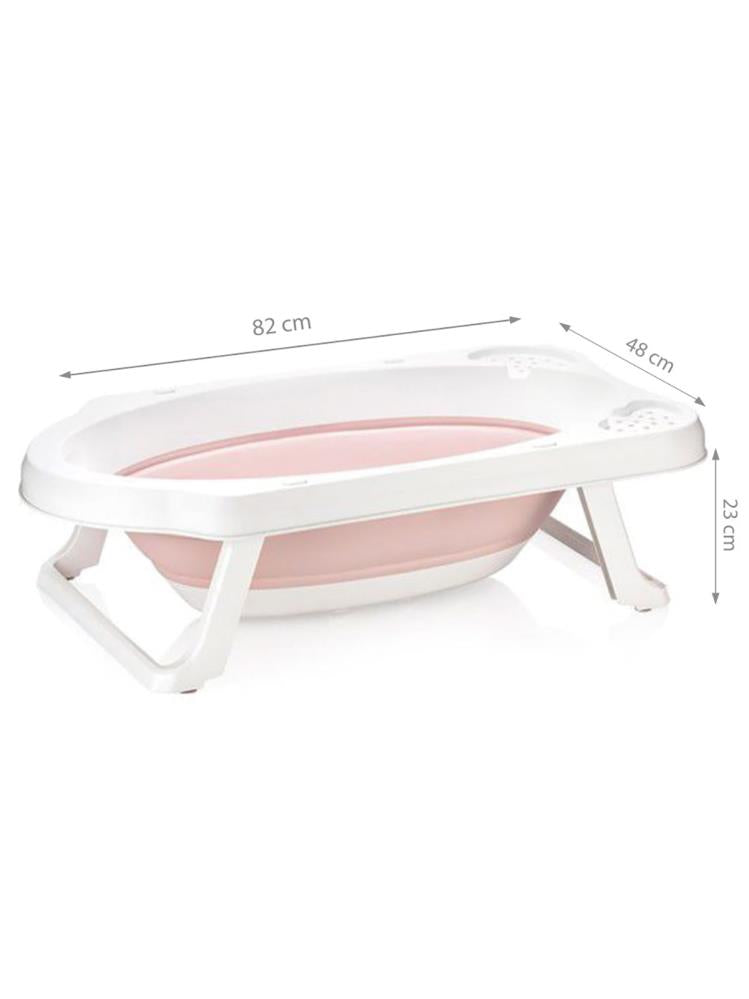 Sevi Bebe Katlanabilir Bebek Banyo Seti - 3 Parça - Pembe