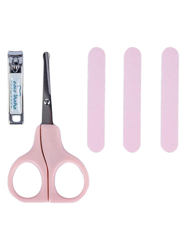 Sevi Bebe 3'lü Tırnak Bakım Seti - Pembe
