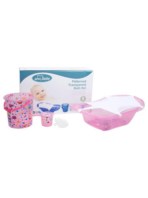 Sevi Bebe 5 Li Banyo Seti - Pembe