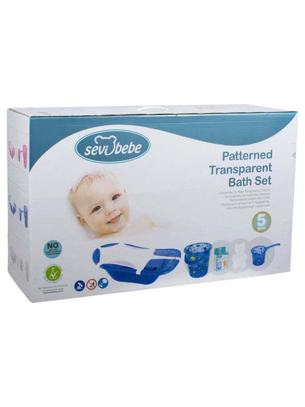 Sevi Bebe 5 Li Banyo Seti - Beyaz