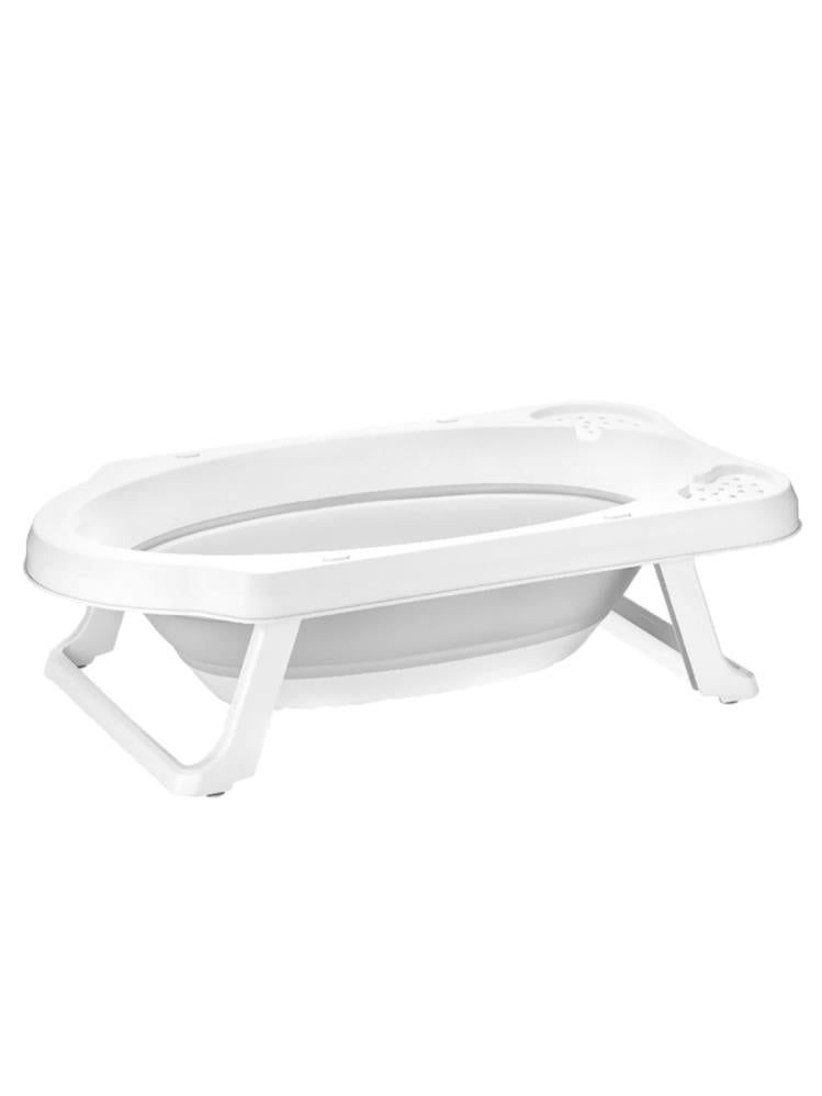 Sevi Bebe Katlanabilir Bebek Banyo Seti - 3 Parça - Gri