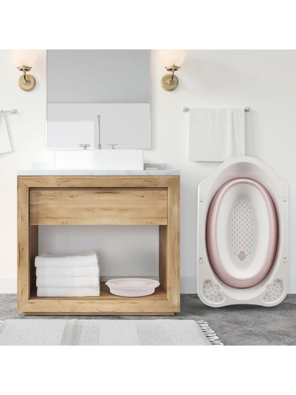 Sevi Bebe 5'li Katlanabilir Bebek Banyo Seti - Pembe
