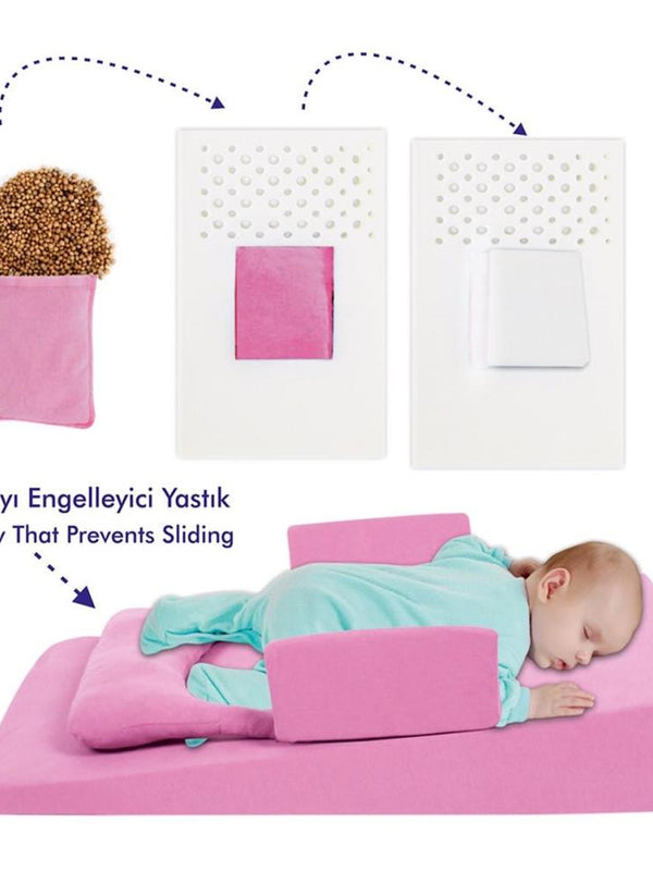 Sevı Bebe Cok Fonksıyonlu Bebek Reflu Yatagı - Pembe
