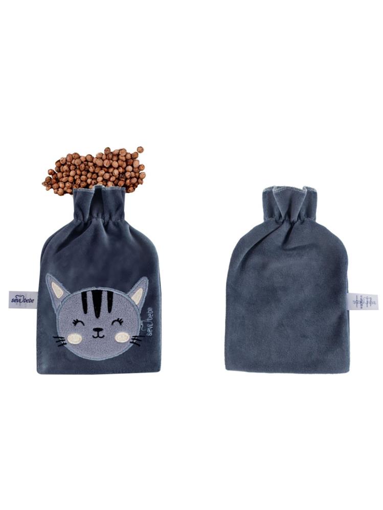 Sevi Bebe Gaz Giderici Kiraz Çekirdekli Minder - Gri