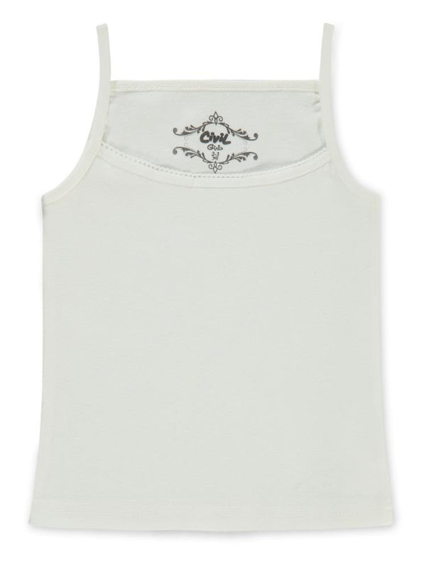 Civil Girls Basic İp Askılı Ribana 2-12 Yaş Atlet