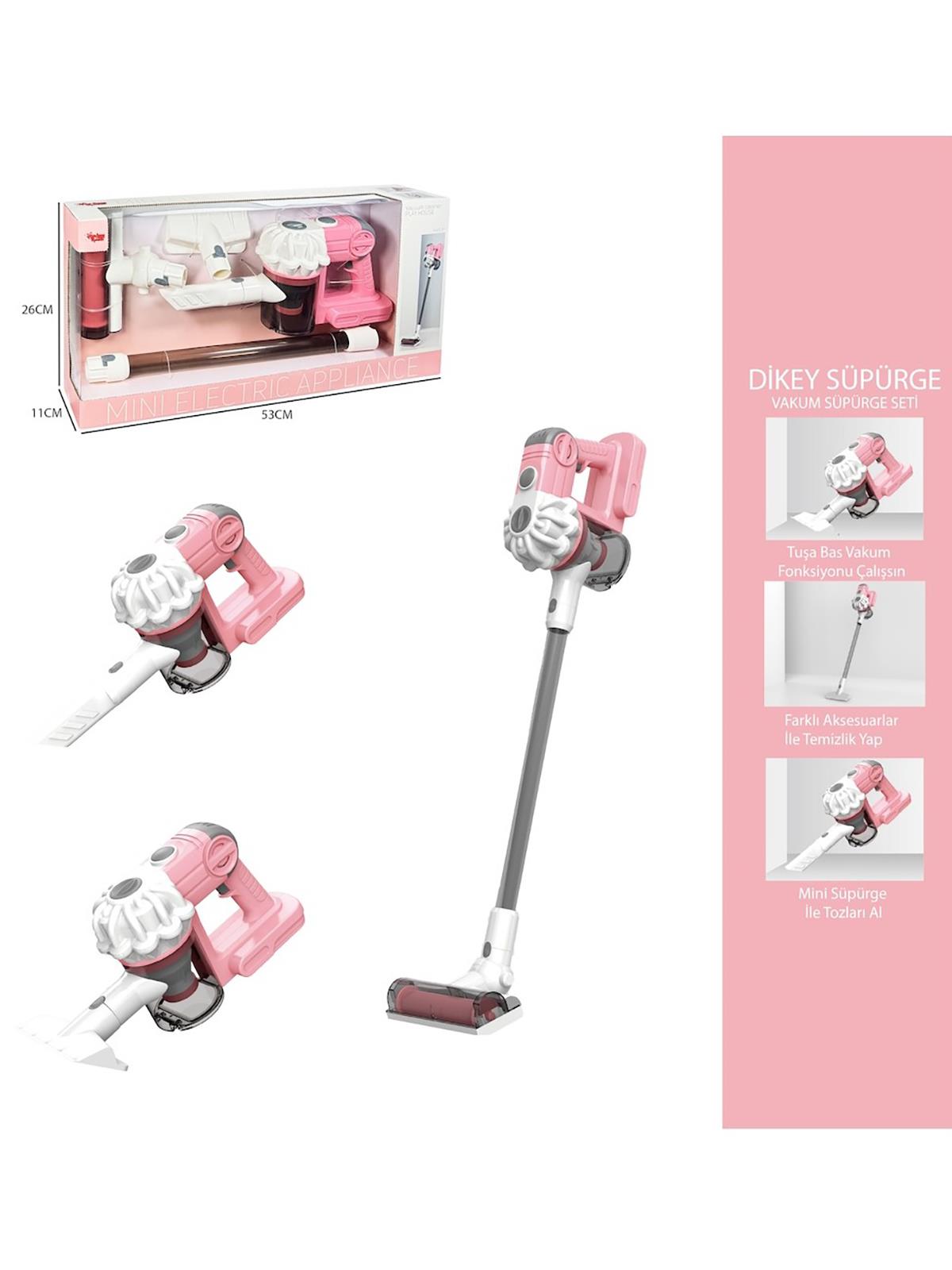 Dıkey Elekt. Supurgesı Pembe