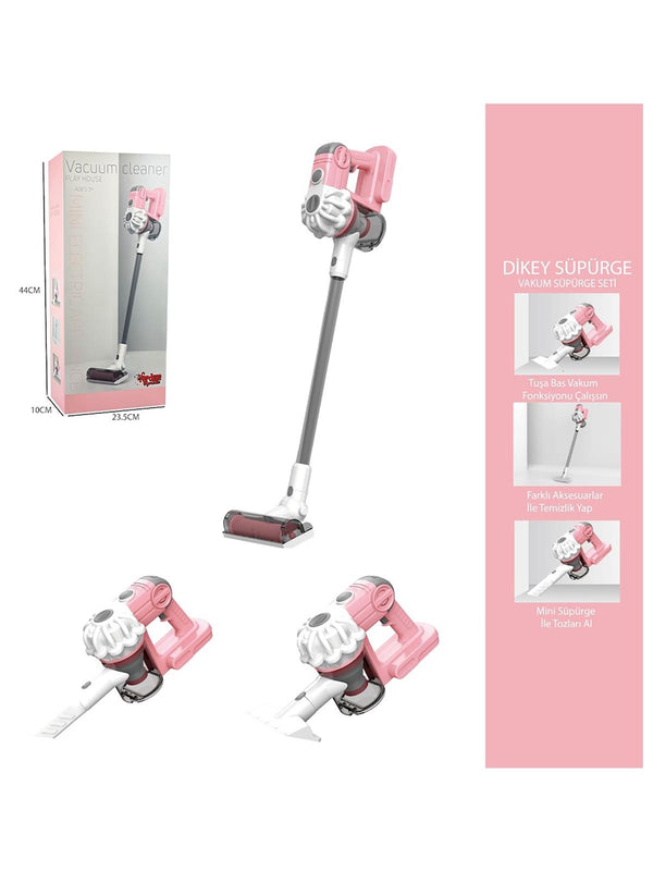 Vardem Oyuncak Dikey Elektrik Süpürgesi - Pembe