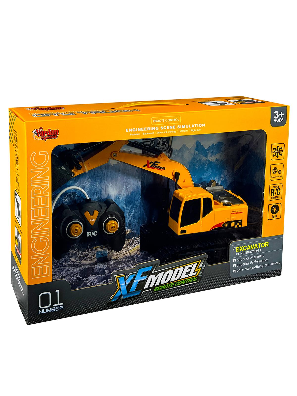 Vardem Uzakatan Kumandalı Şarjlı Kepçe