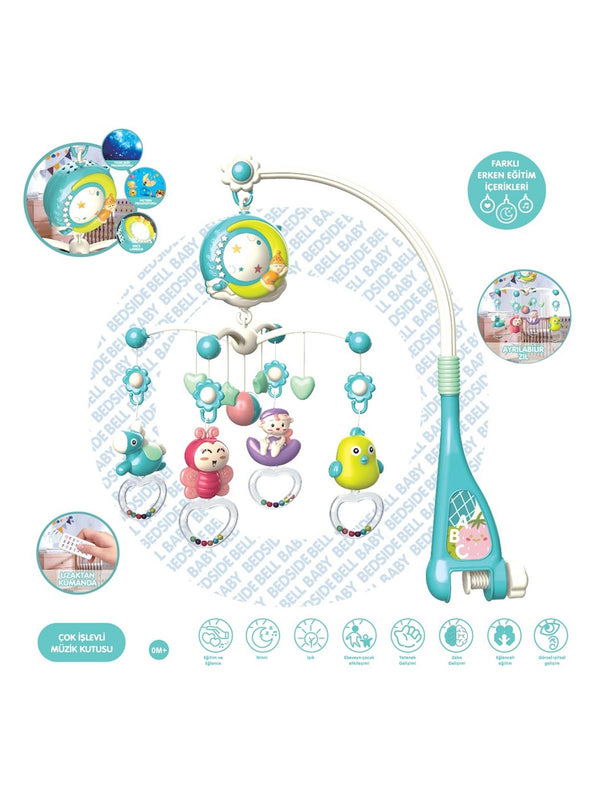 Vardem ışıklı müzikli Kumandalı Bebek Donencesı