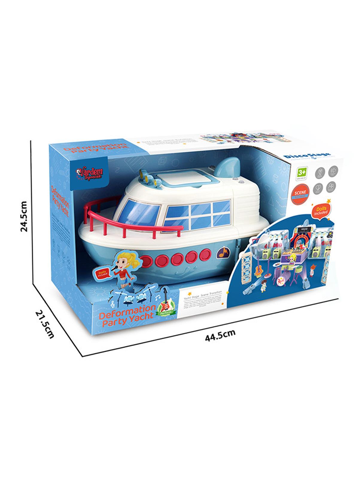 Vardem Sesli Işıklı Aksesuarlı Parti Teknesi