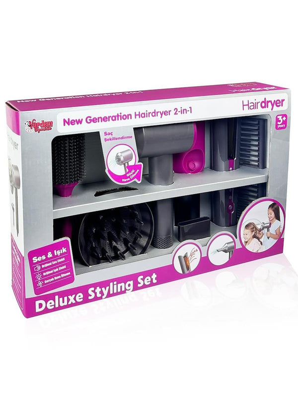 Vardem Oyuncak Sesli Işıklı 2In1 Saç Bakım Seti