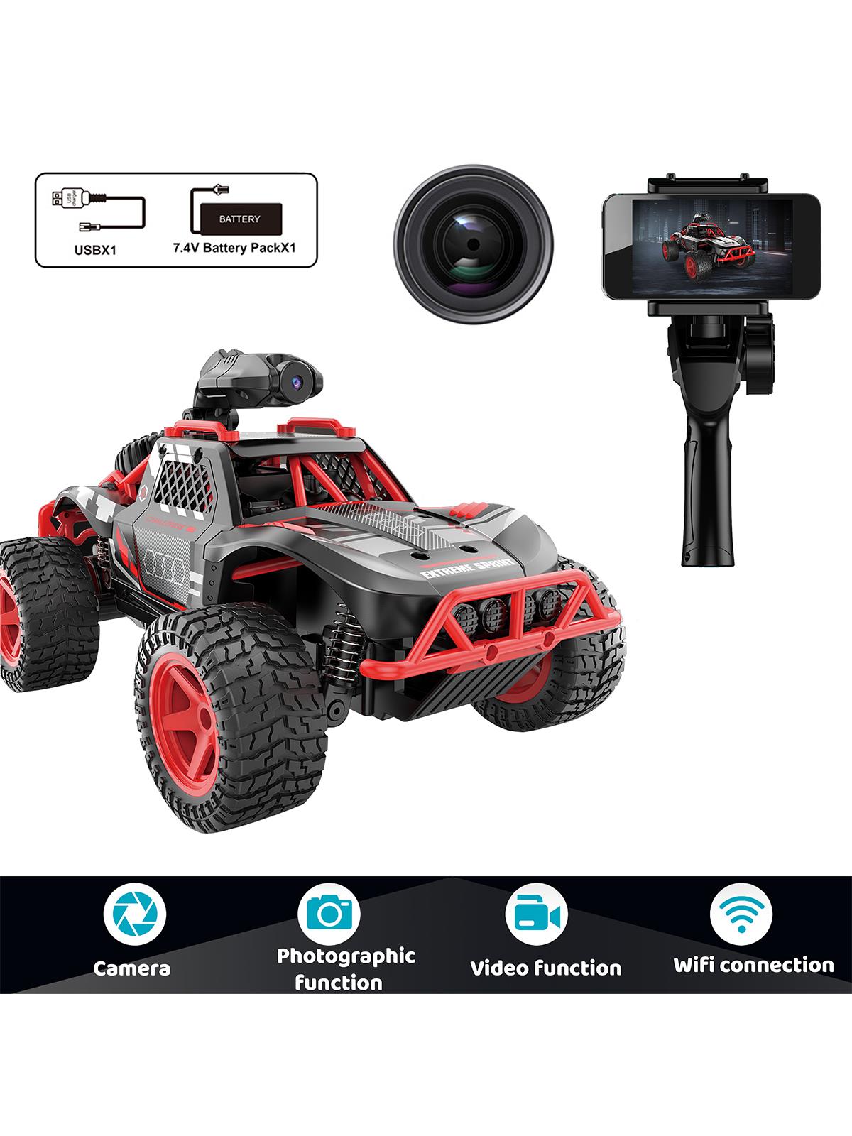 Vardem Uzaktan Kumandalı Şarjlı Kameralı Off Road Araba