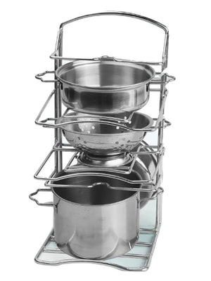 Vardem Çelik Raflı Tencere Tava Set 7 Parça