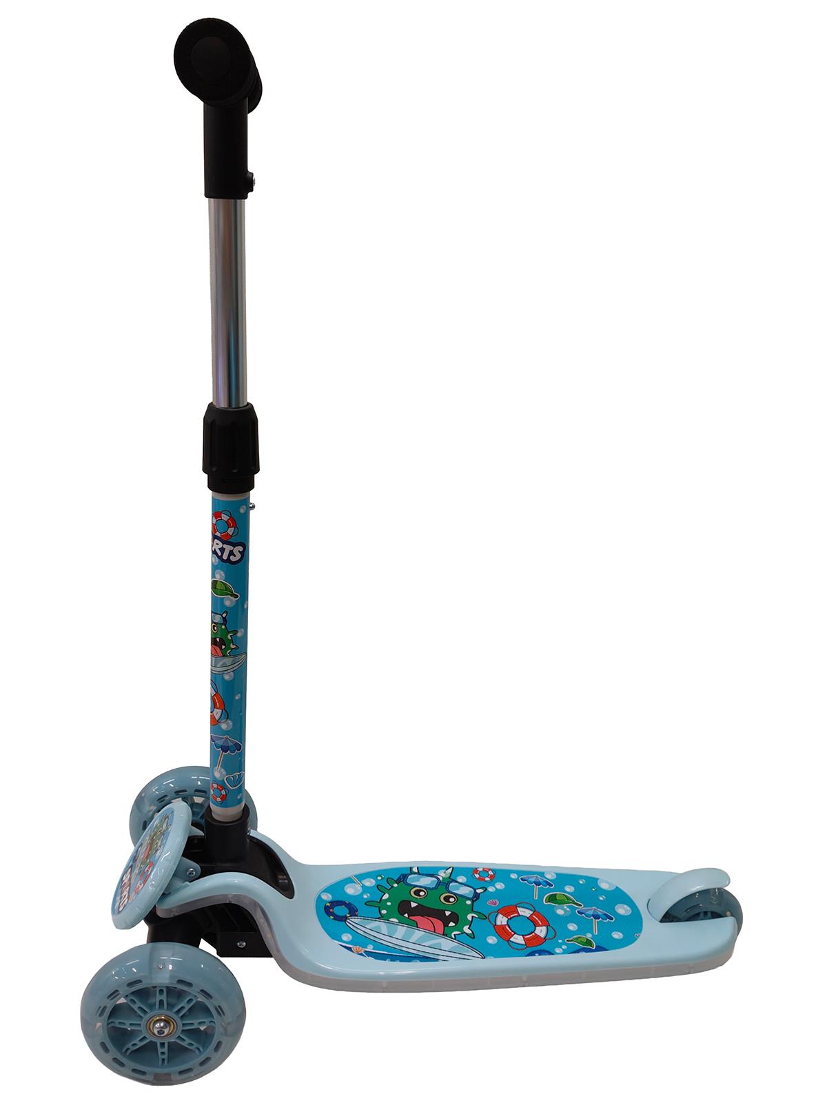 Vardem Oyuncak Işıklı Mavi Scooter