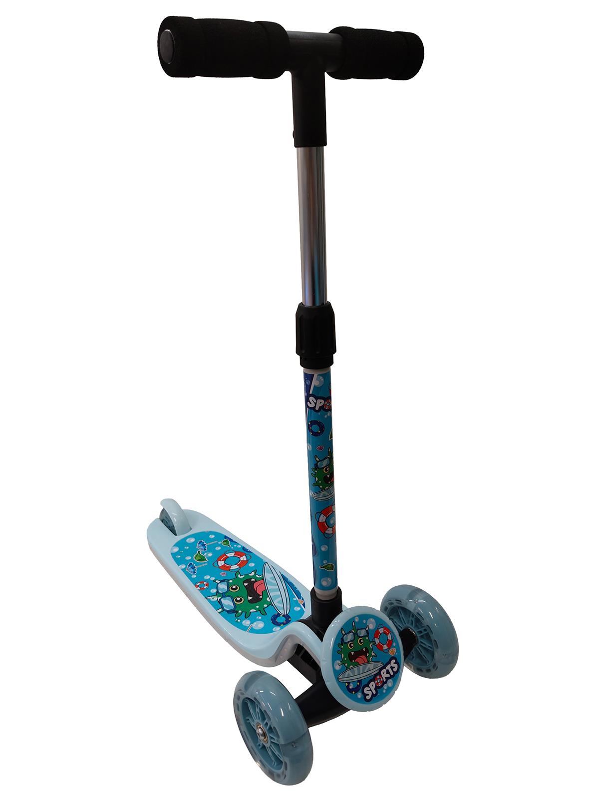 Vardem Oyuncak Işıklı Mavi Scooter