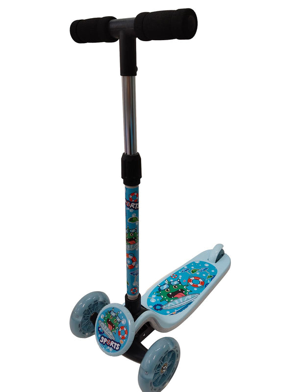 Vardem Oyuncak Işıklı Mavi Scooter