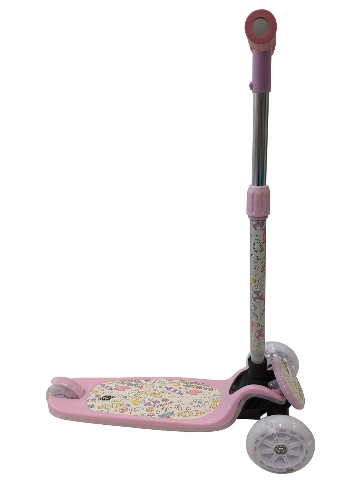 Vardem Oyuncak Işıklı Pembe Scooter