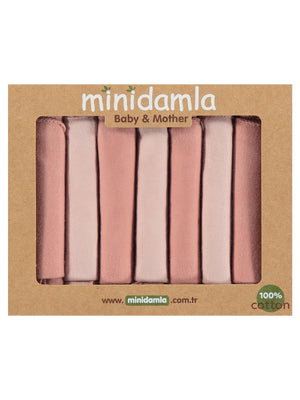 Minidamla 7li Ağız Mendili - Pudra