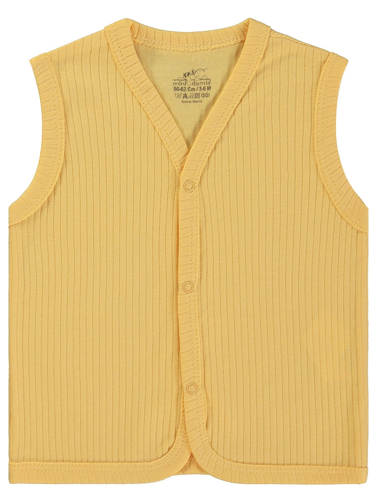 Minidamla Basic 2'li set 3-12 Ay Yelek - Yeşil
