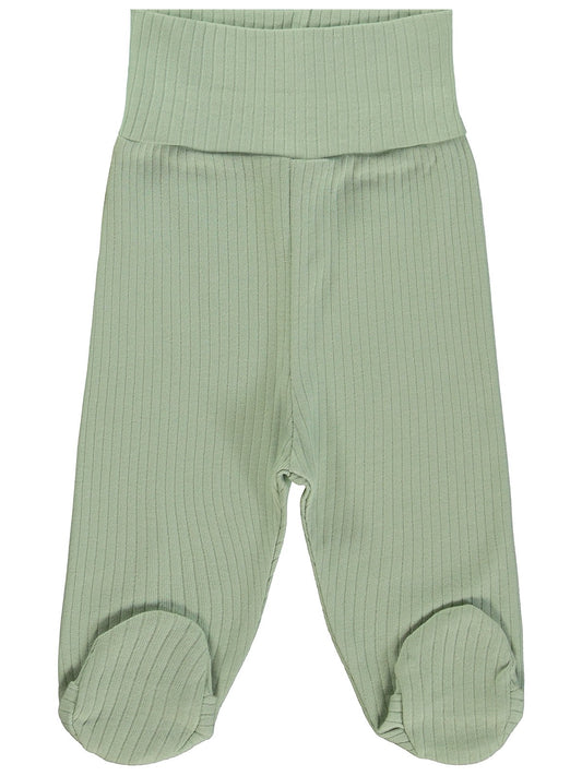 Minidamla Patikli Basic 2'li set 3-9 Ay Tek Alt Bebe - Yeşil