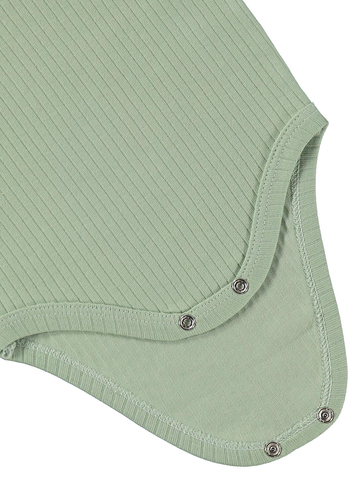 Minidamla Uzun Kol Basic 3'lü set 1-18 Ay Çıtçıtlı Badi - Sarı