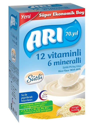 Arı Sütlü Pirinçli Ek Gıda 500 gr