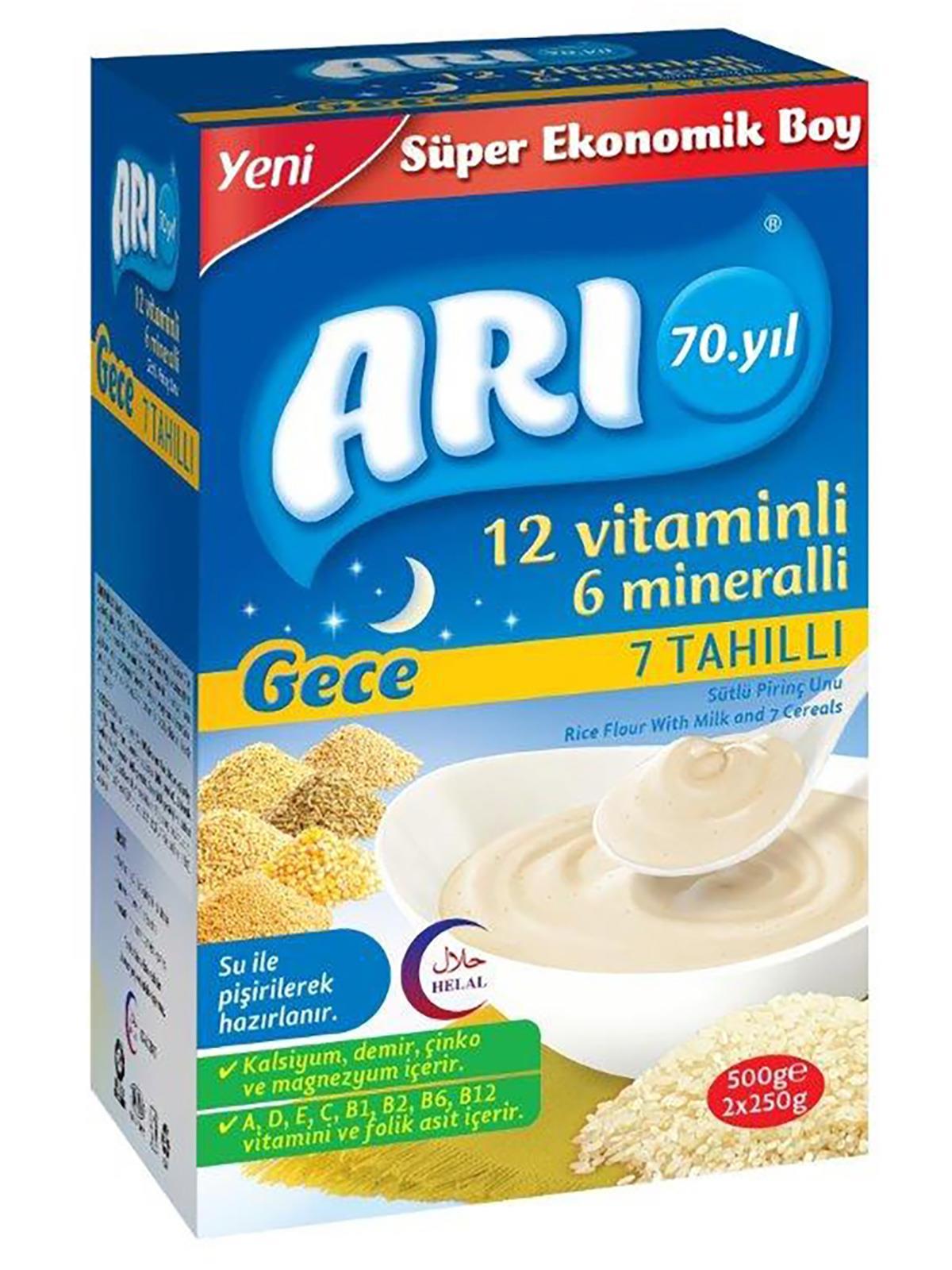 Arı Sütlü Piriçli Ek Gıda Gece 500 gr