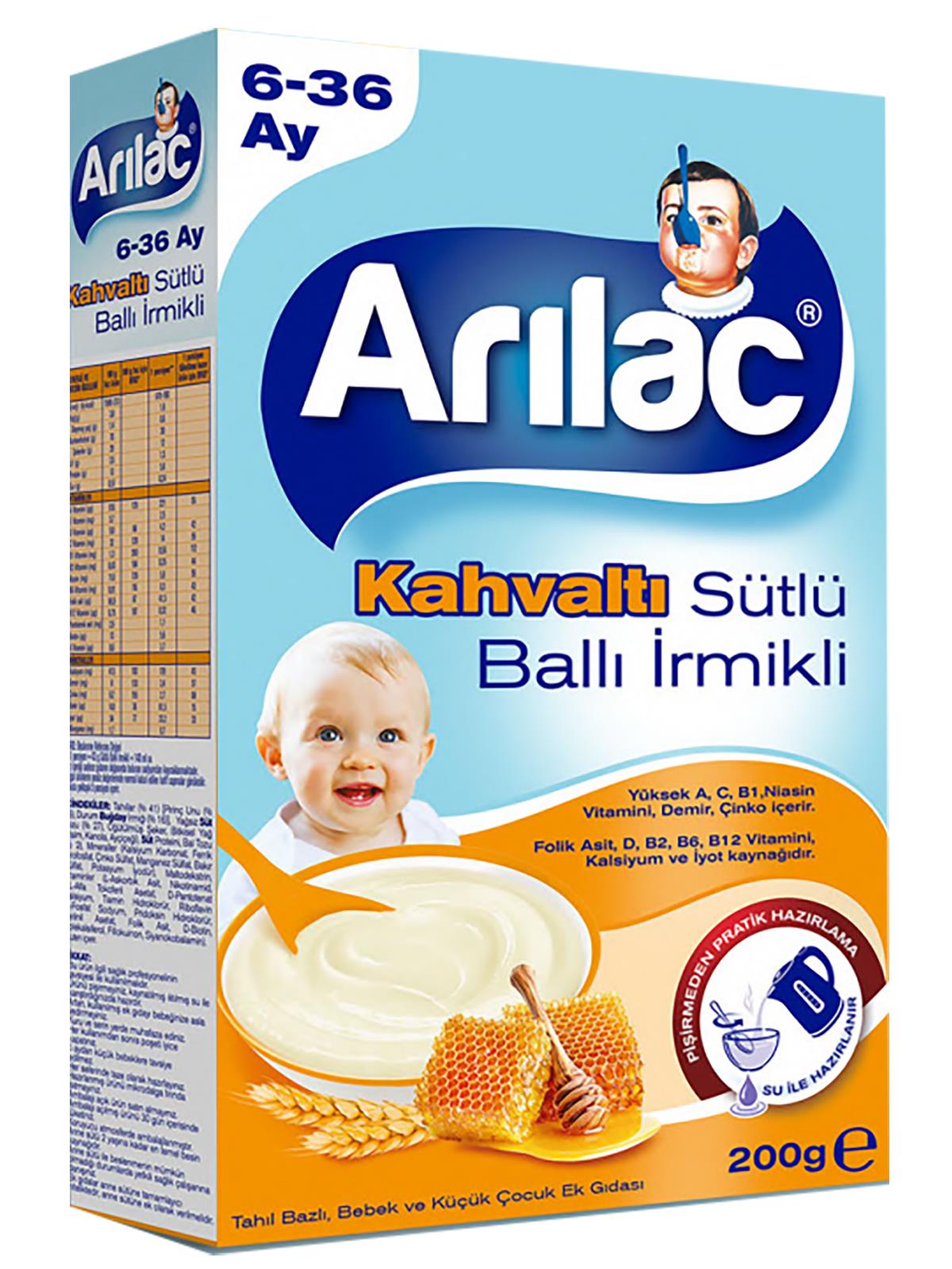 Arı Mama Sütlü Ballı İrmikli Kahvaltı 200g