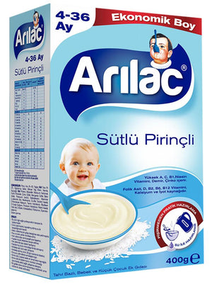 Arılac Instant Ek Gıda Sütlü Pirinçli 400g