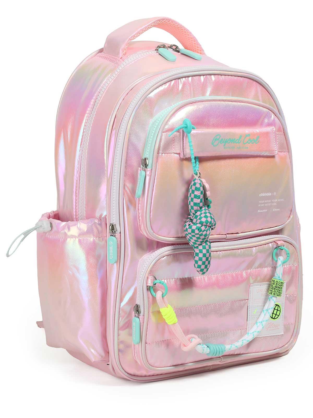 Chımola Puffy & Shıny Açık Pembe Sırt Çantası 17