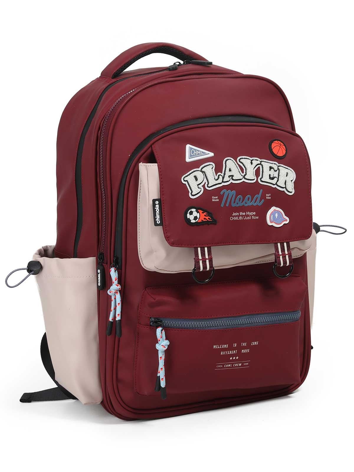 Chımola Unıversıty Sports Bordo Sırt Çantası 17