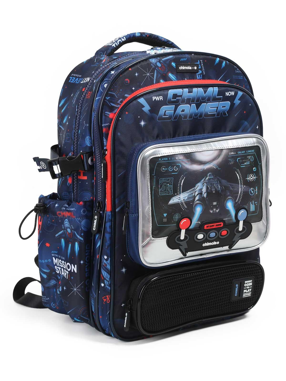Chımola Chml Gamer Nave Mavi Sırt Çantası 17