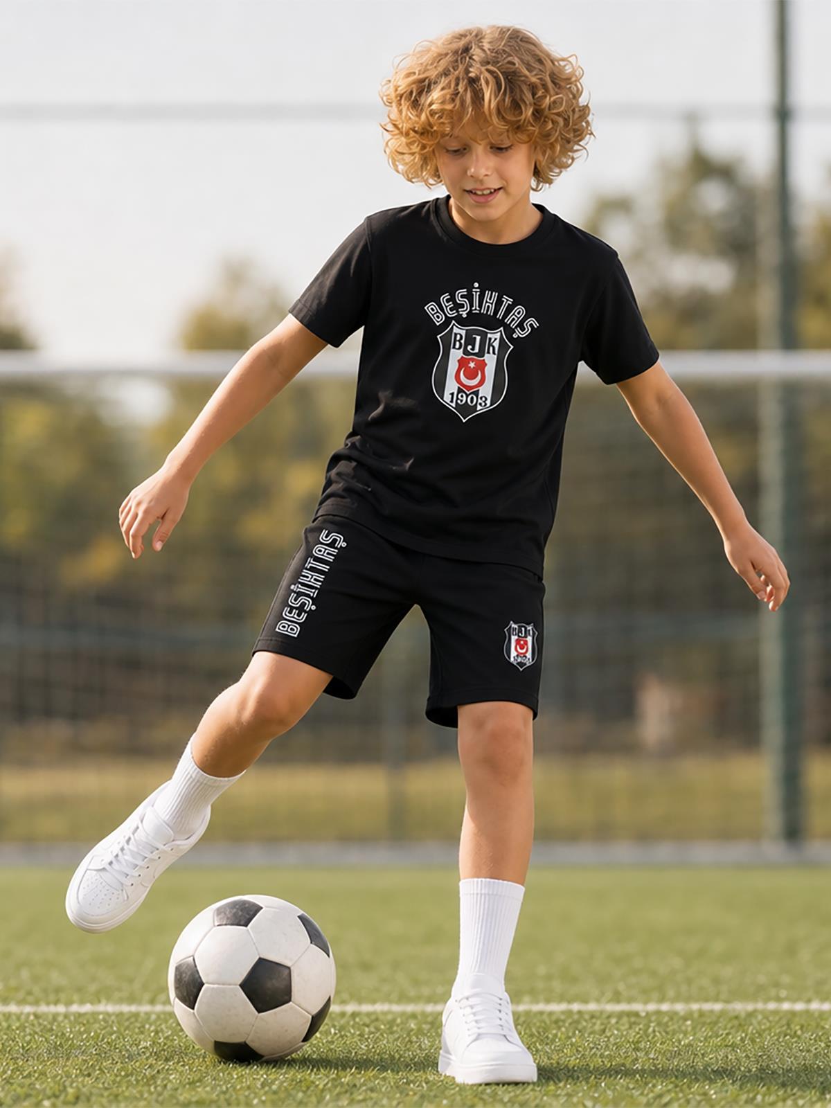 Beşiktaş Everday 3-9 Yaş Takım - Siyah