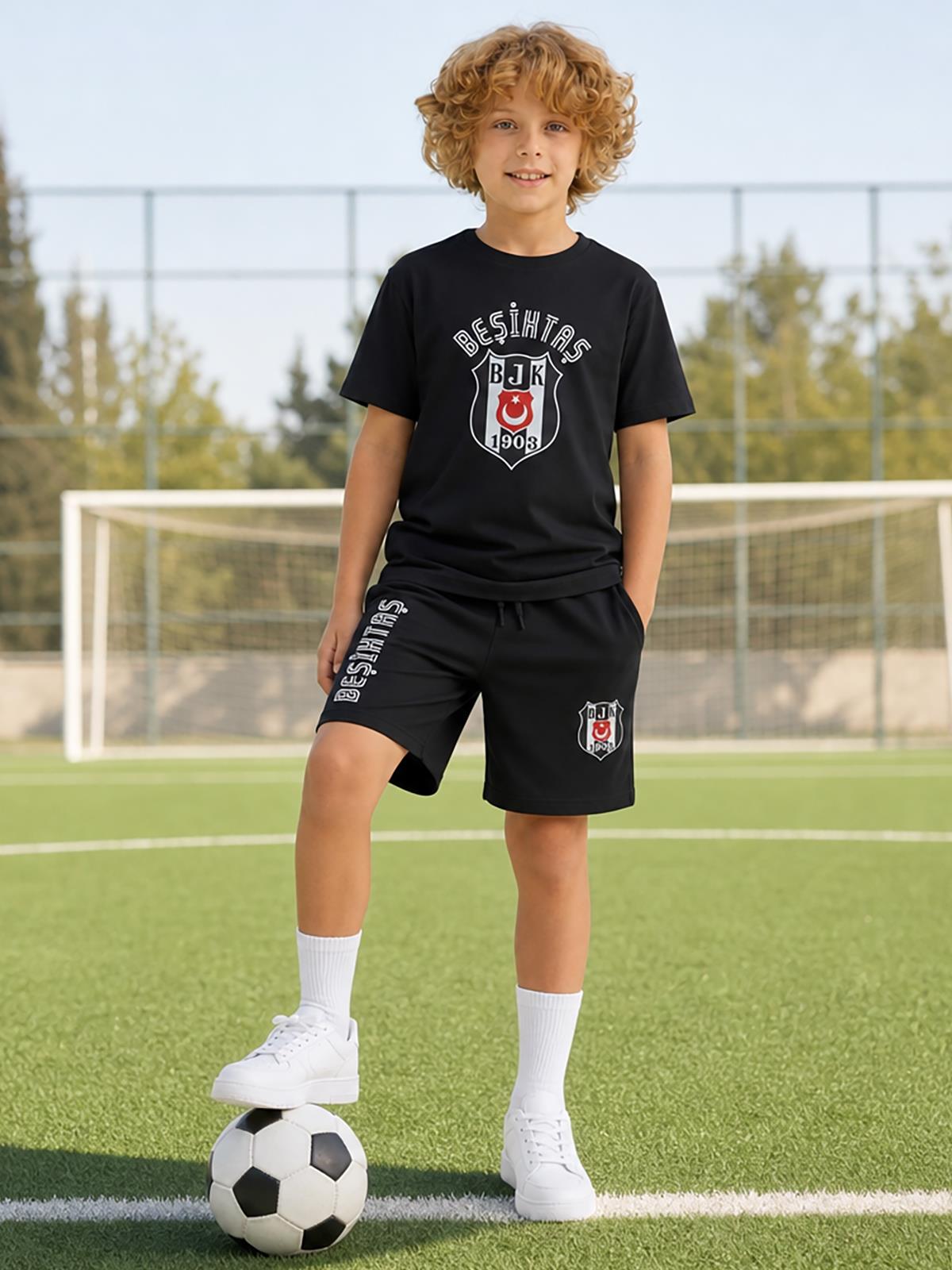 Beşiktaş Everday 3-9 Yaş Takım - Siyah